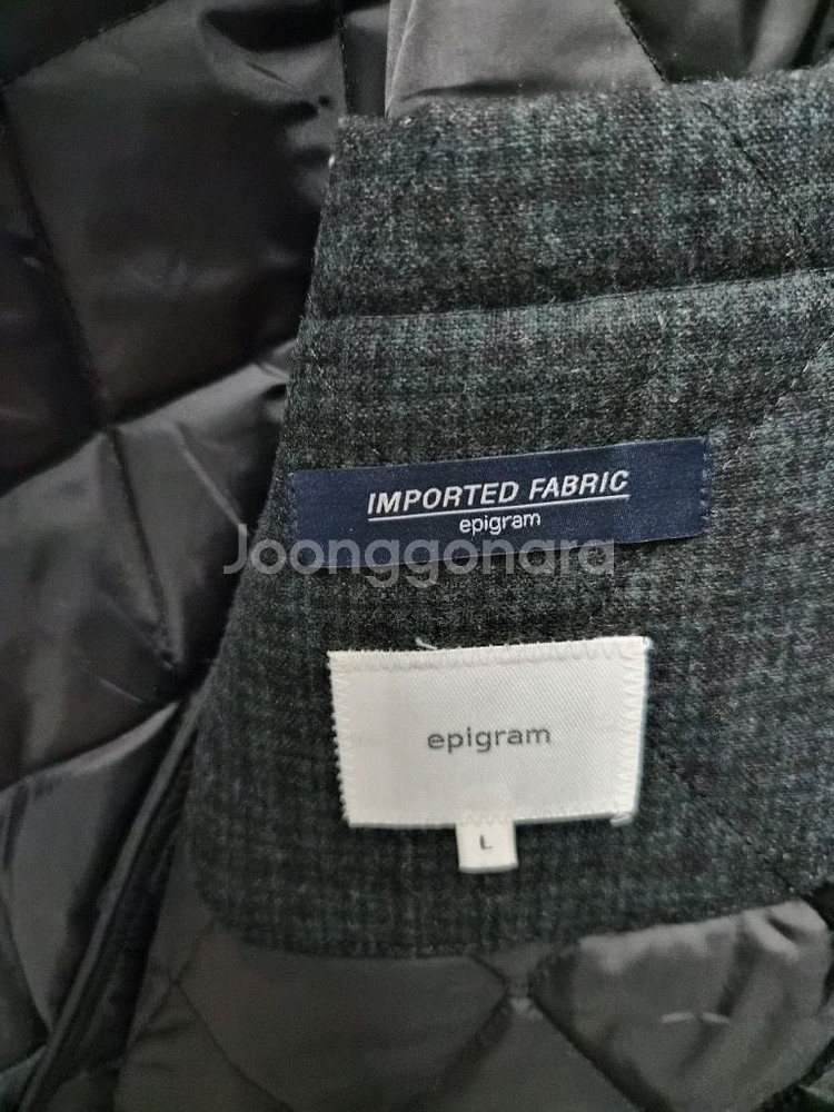 에피그램 경량 패딩자켓 (라지)--2