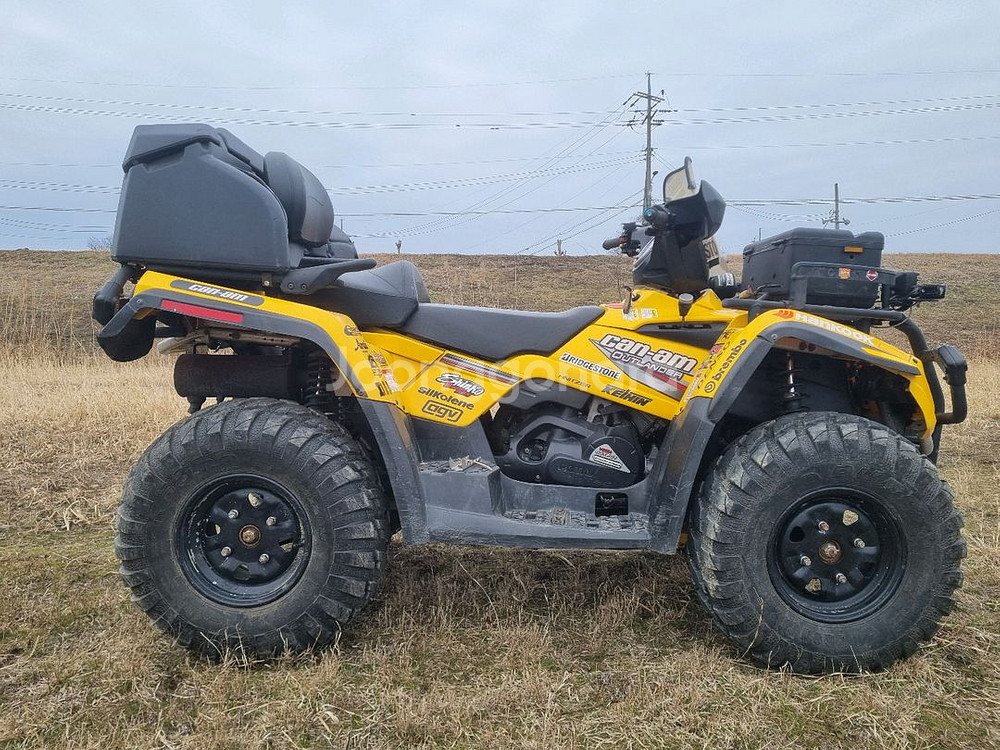 캔암아웃랜더 ATV 사발이 제설장비--2