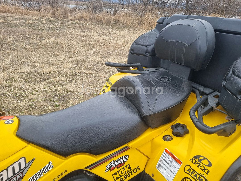 캔암아웃랜더 ATV 사발이 제설장비--1