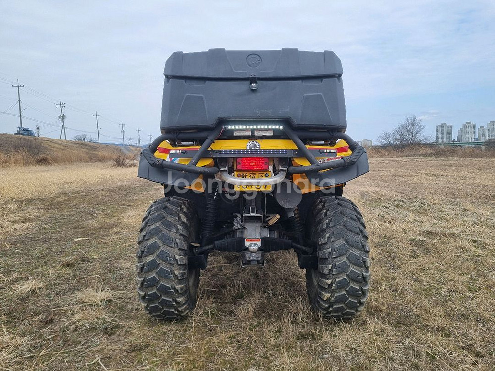 캔암아웃랜더 ATV 사발이 제설장비--3