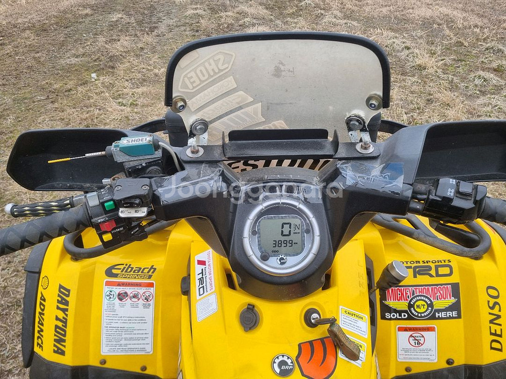 캔암아웃랜더 ATV 사발이 제설장비--5