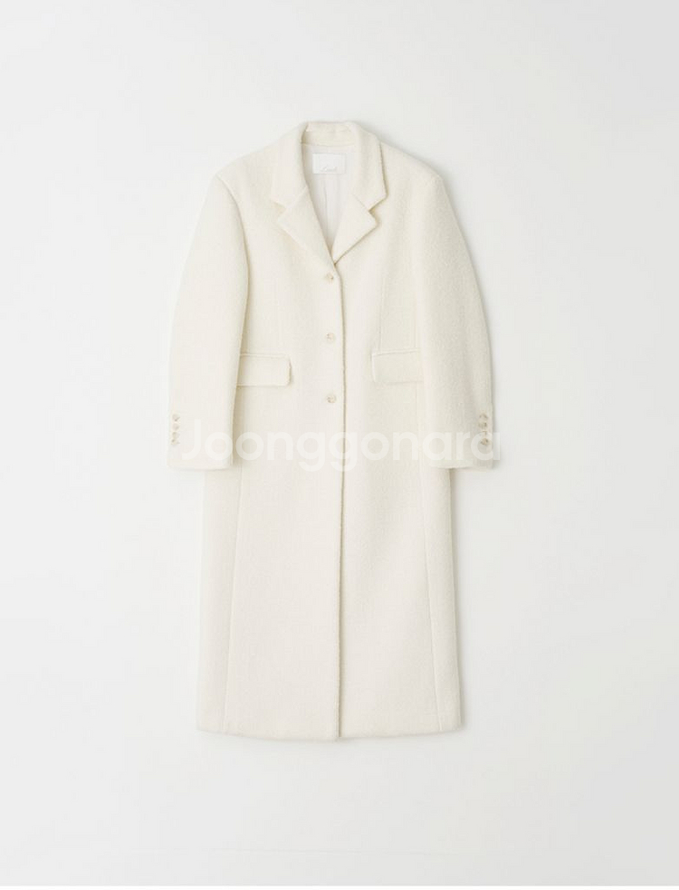 leeds 리즈 더위시 Roah boucle long coat--1