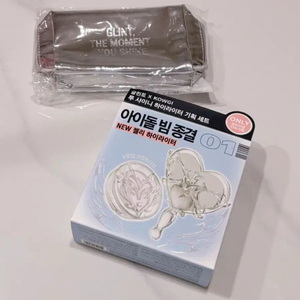 새상품 글린트 투 샤이니 하이라이터 01 토슈즈 + 카우기 파우치