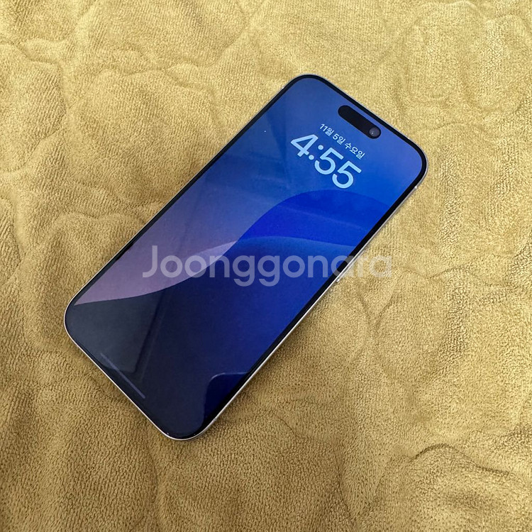 아이폰15프로 512기가 해외판(카메라 무음)--3