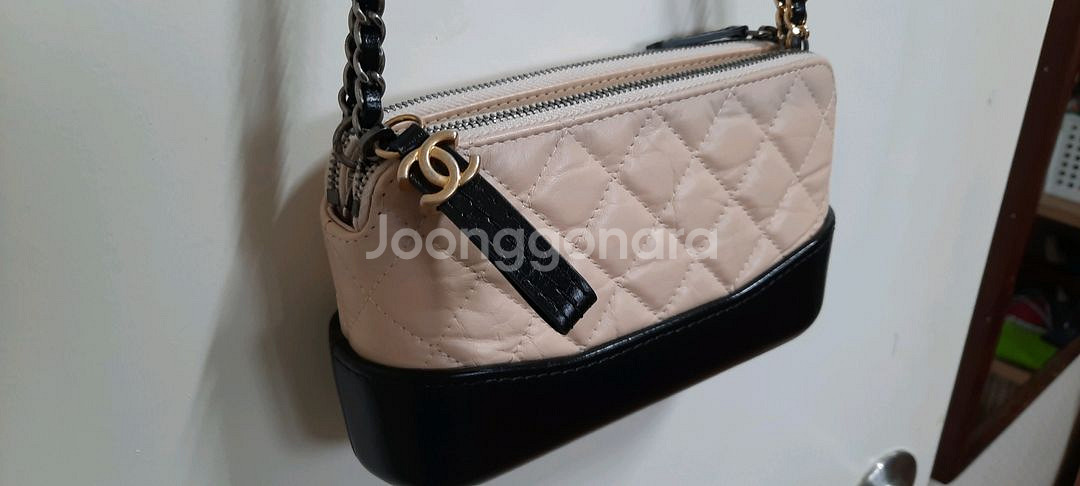 샤넬 퀼팅 체인백 클러치 백 정품--5