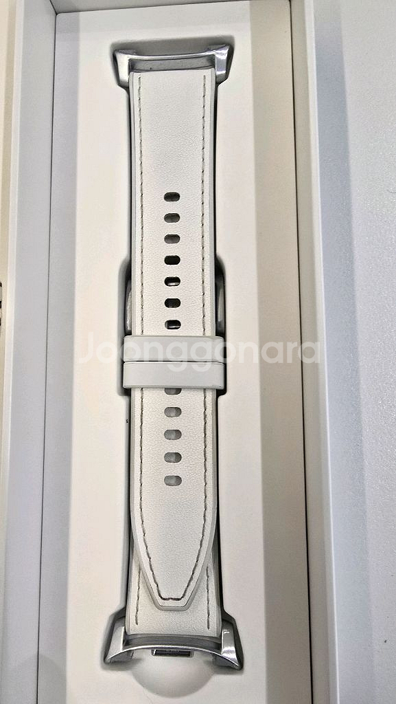 갤럭시워치8 클래식 46mm 화이트 풀박스 새상품급--5