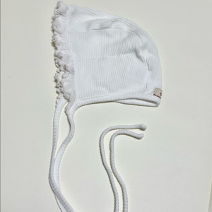 꼬숑 프릴 보넷 6m 아이보리