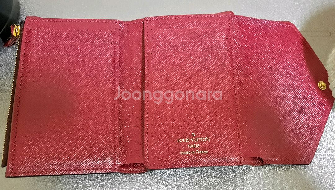 루이비통백 모노그램 반지갑 정품--5
