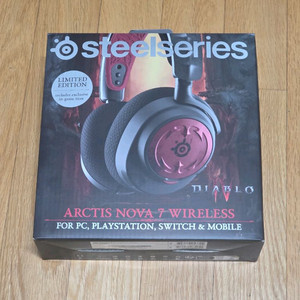 스텔라이즈 아쿠틱스 노바7 무선 게이밍 헤드셋(미사용)