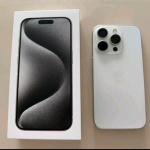 아이폰(iphone) 15프로 256 화이트티타늄