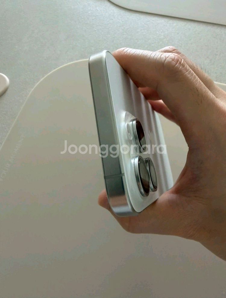 아이폰(iphone) 15프로 256 화이트티타늄--3