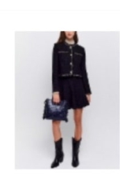 마쥬 maje 브레이드라인 트위드 자켓 2사이즈 정품--9