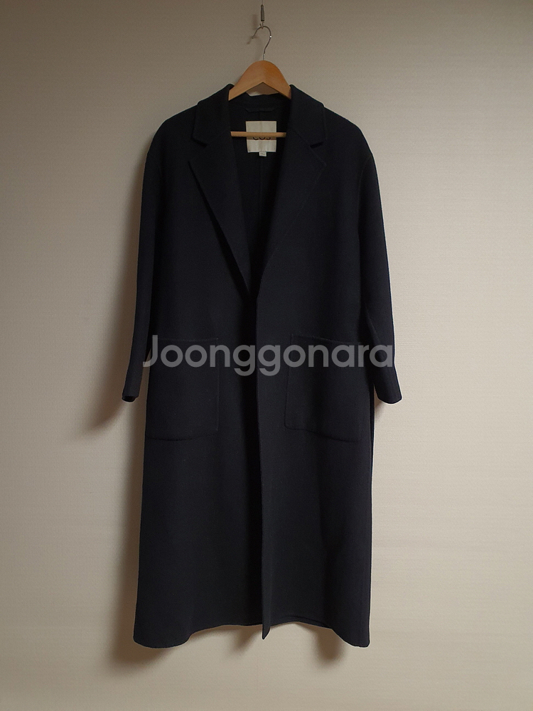 코스 cos 벨티드 핸드메이드 코트 xs 사이즈 정품--3