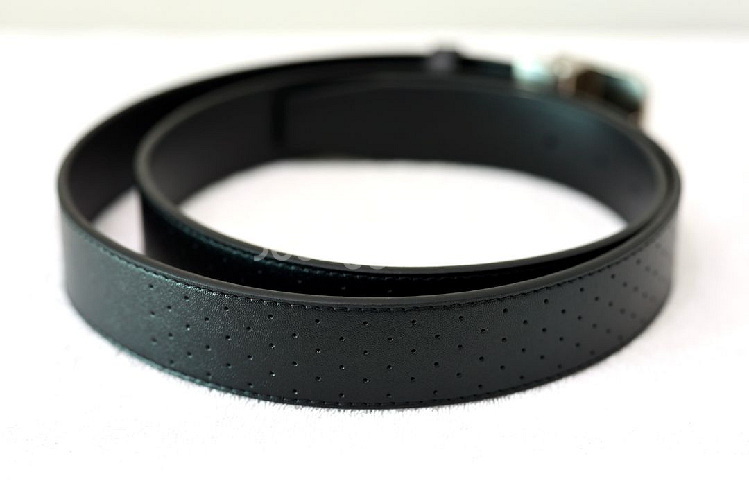 풋조이 남성용 블랙 골프벨트--3