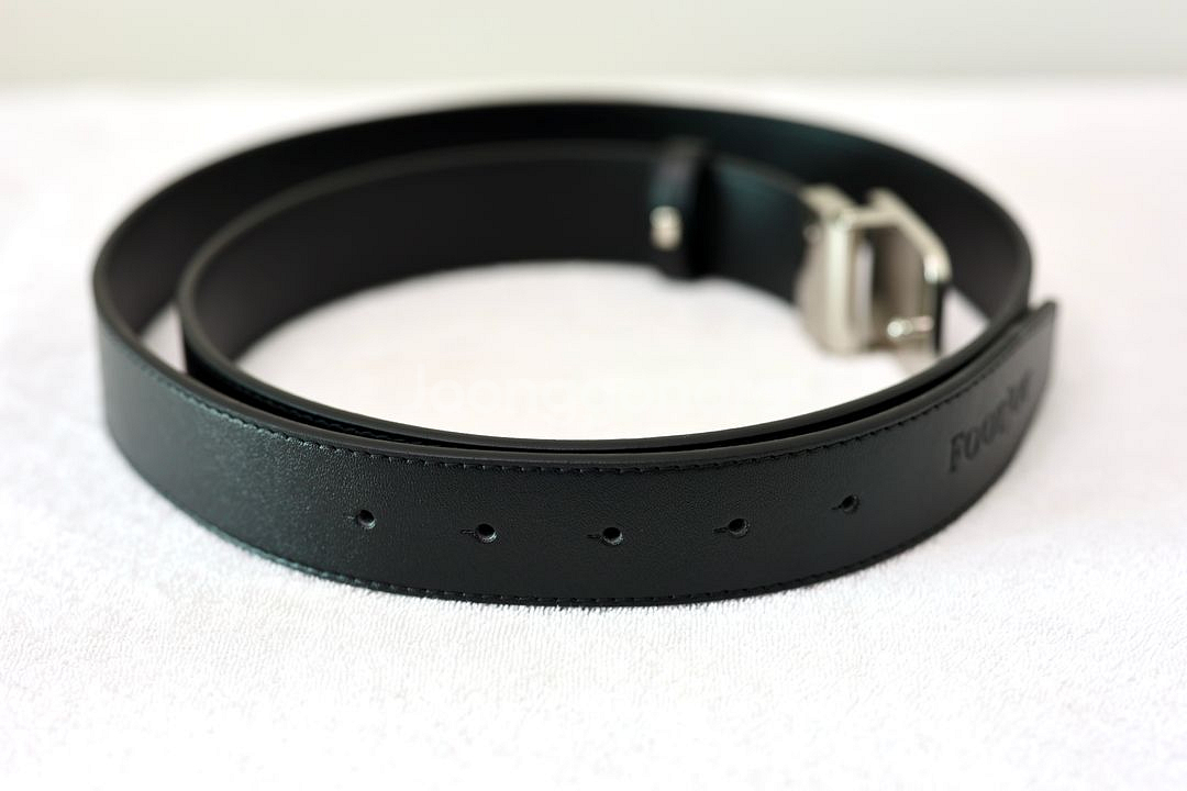 풋조이 남성용 블랙 골프벨트--5