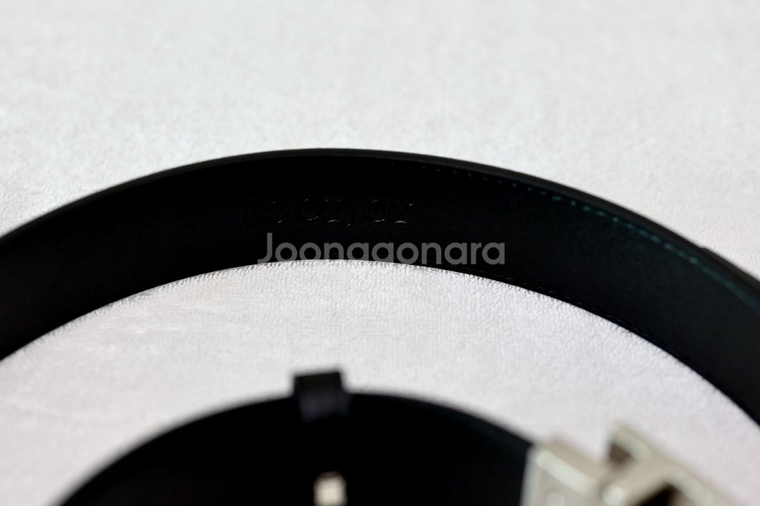 풋조이 남성용 블랙 골프벨트--6