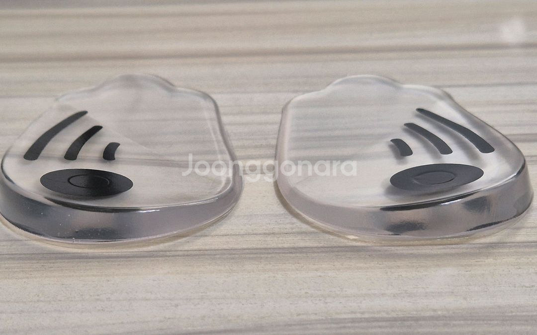 실리콘 자석 젤 반 깔창 뒤꿈치 오다리 인솔 새상품--1