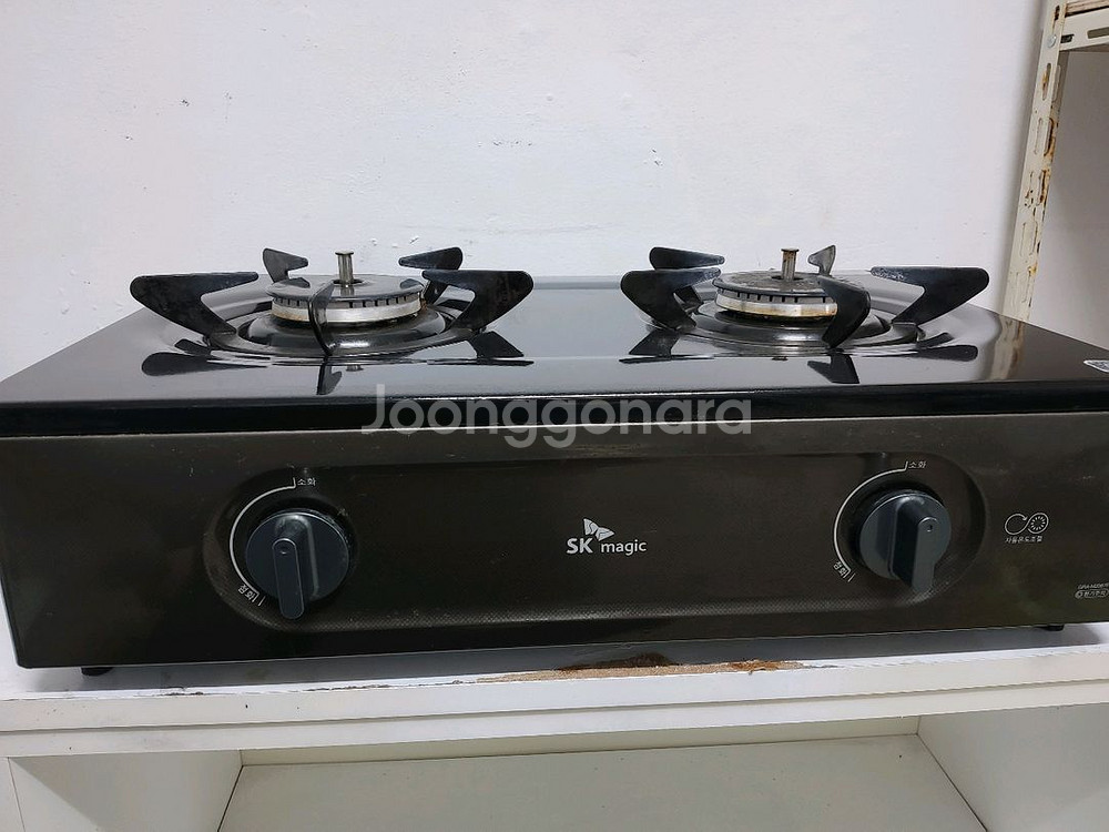 SK매직 2구 빌트인 가스레인지--0