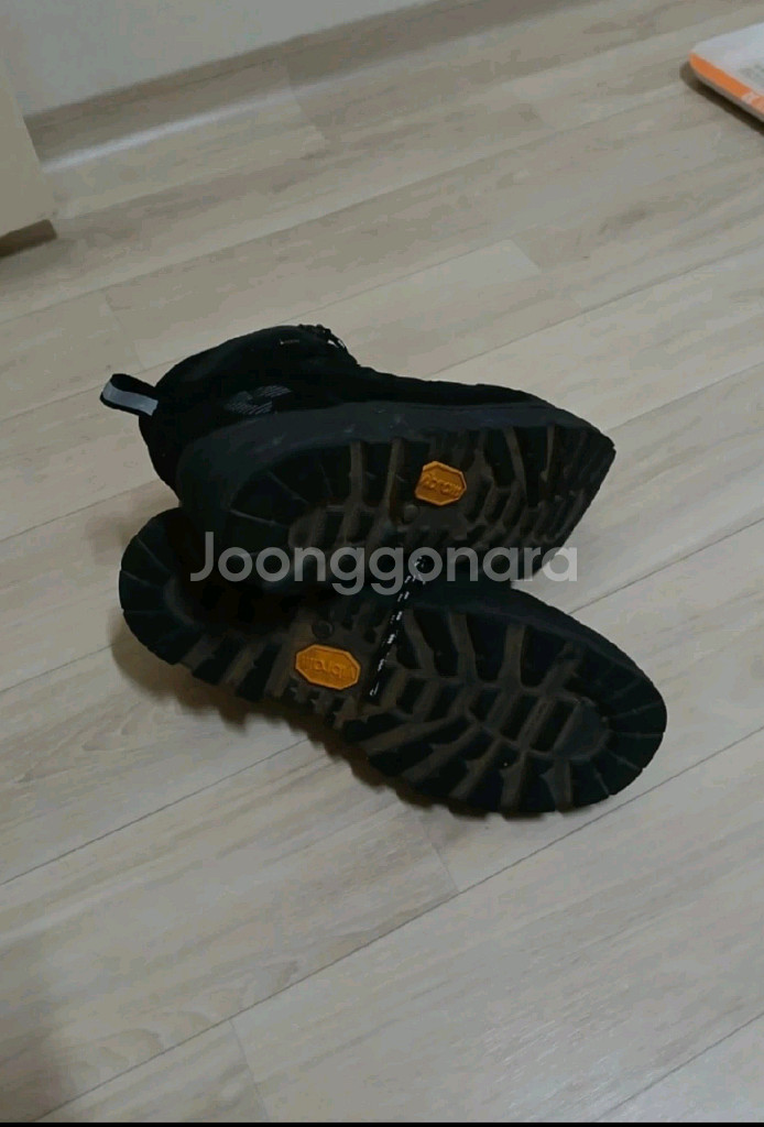 남성신발 네파 올블랙 등산화 겸 운동화--4