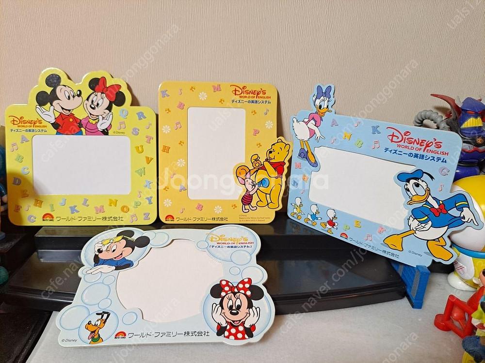 디즈니44미키20 디즈니캐릭터 스트랩 우표 종이액자 판매합니다--9
