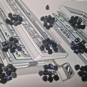 vertex v1 버텍스 91개 키보드 스위치