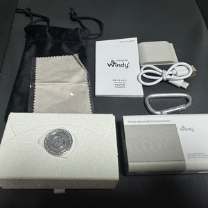 골프 거리측정기 캐디톡 윈디 풀세트 새상품