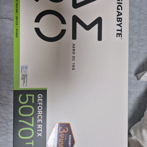 기가바이트 RTX 5070Ti AERO OC 그래픽카드