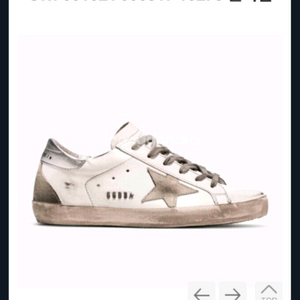 골든구스 슈퍼스타로우탑스니커즈 41사이즈. (새상품)