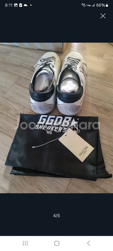 골든구스 슈퍼스타로우탑스니커즈 41사이즈. (새상품)--3