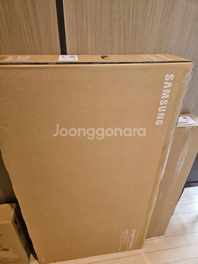 삼성전자 SMART M7 S43DM700 43인치 스마트 모니터 겸 TV+카멜 스탠드 43인치 화이트 미개봉 새제품--0