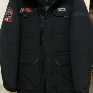 남성의류 k2 알파인팀 거위털 패딩 점퍼
