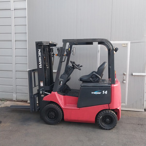 니찌유 전동지게차 1.4톤 사이드쉬프트장착 3단4300MM 485AH베터리 2018년식