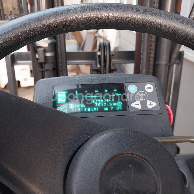 니찌유 전동지게차 1.4톤 사이드쉬프트장착 3단4300MM 485AH베터리 2018년식--4