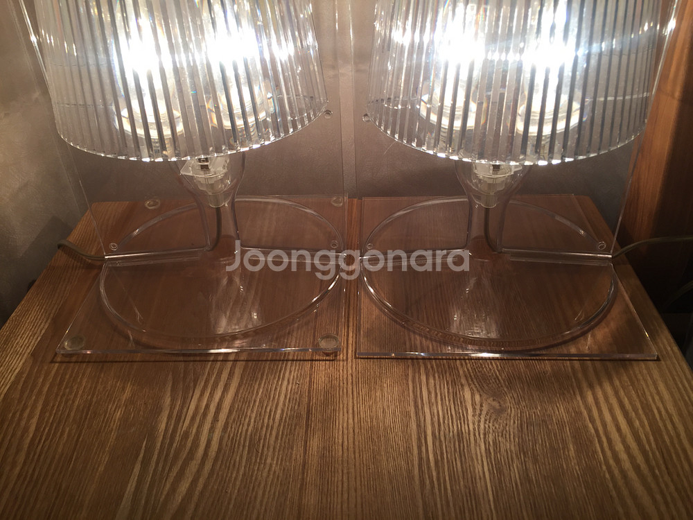 Kartell 테이블 램프 두개--2