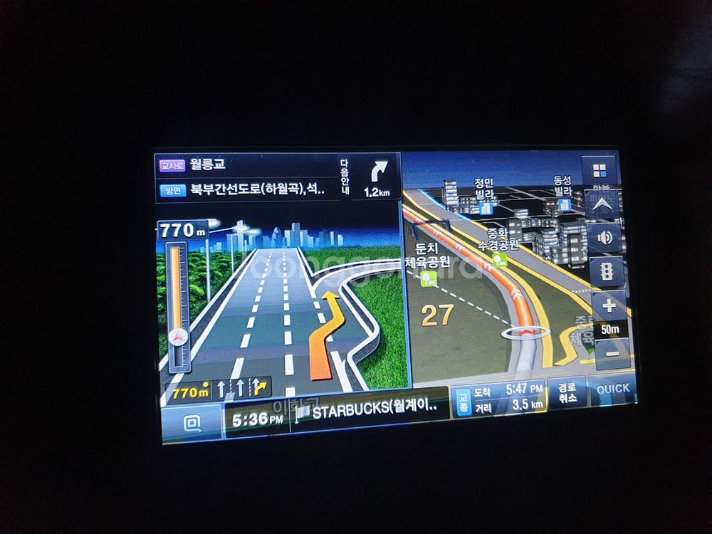 만도 KF500 3D 8인치 네비게이션--6