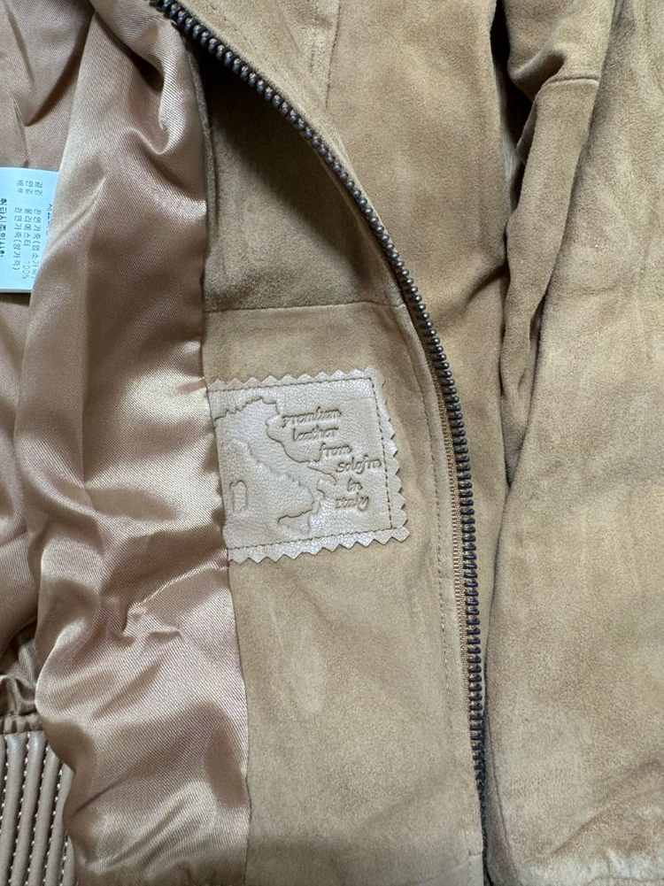 로보 염소가죽 스웨이드 자켓 (새상품) 이미지