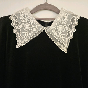 레이스 카라 원피스