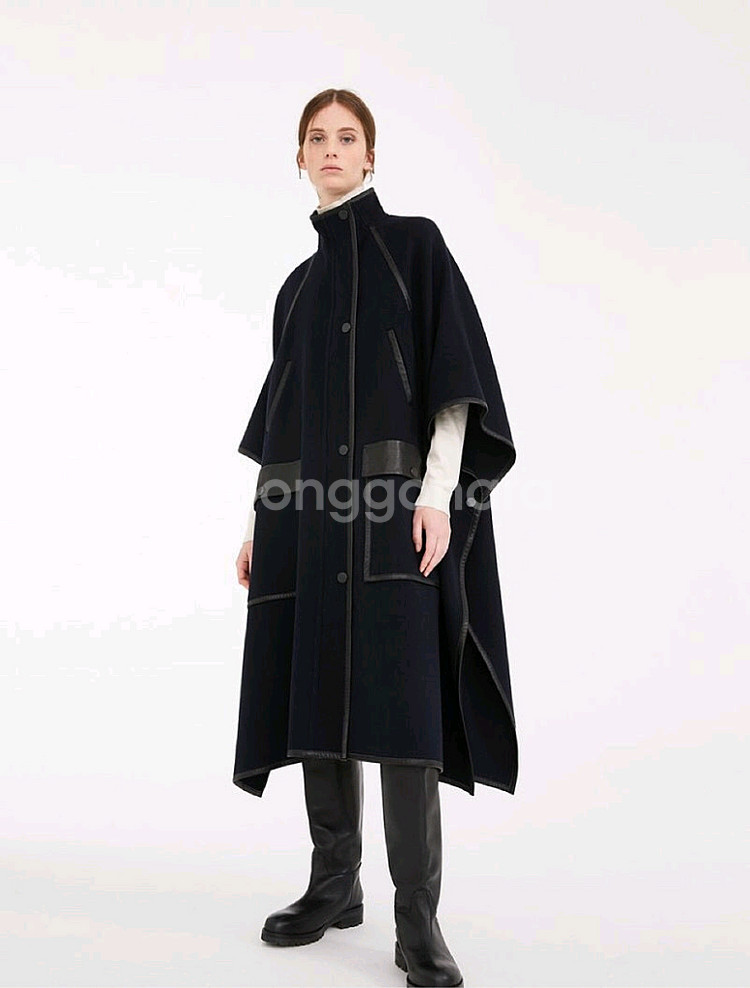 막스마라 아쿠아 케이프 코트--0