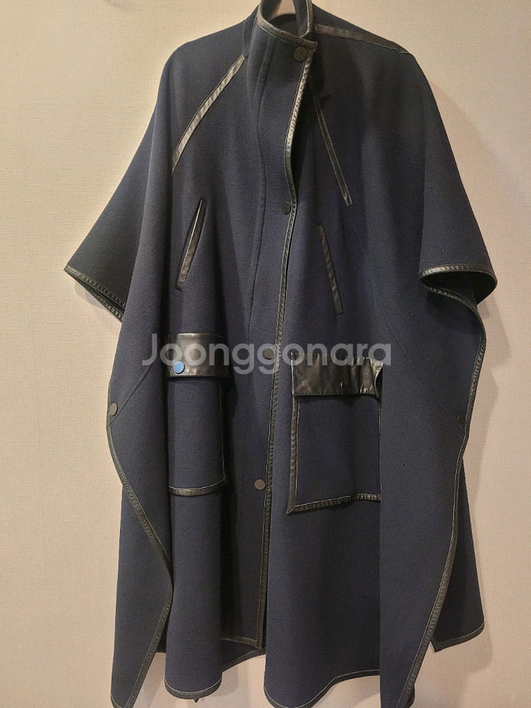 막스마라 아쿠아 케이프 코트--7