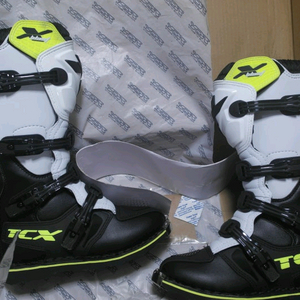 [신품] TCX X-BLAST 오프로드 부츠 39호 -검흰형광-