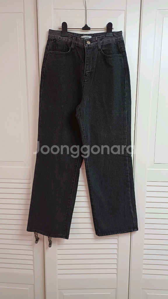 (새제품) WAAR 와르 그레이데님 S사이즈 사계절용--2