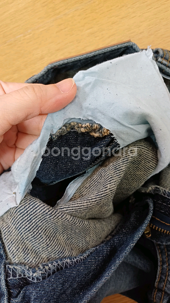 (새제품) 가네스라 제작데님 ORDINAIRE xs텍있는제품--5