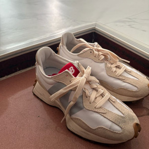 뉴발 327 베이지/레드 230