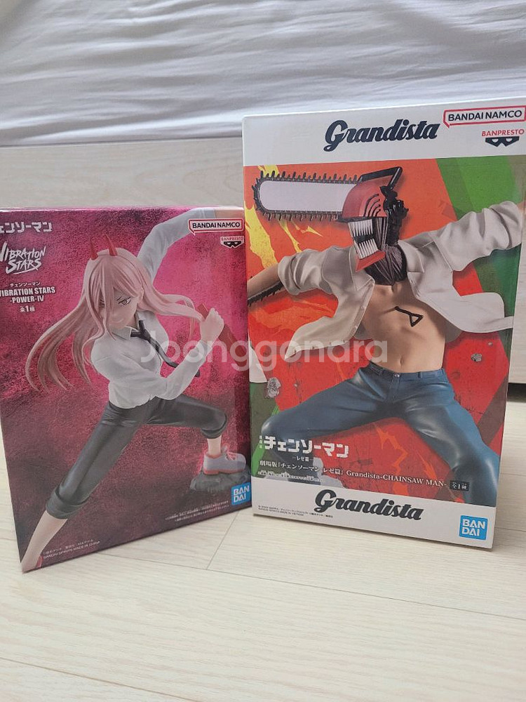 체인소맨 덴지&파워 피규어--0