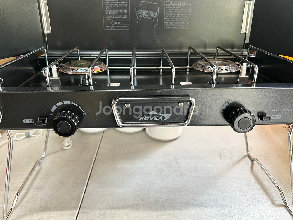 코베아 트윈 버너 투버너 디럭스 스토브--2