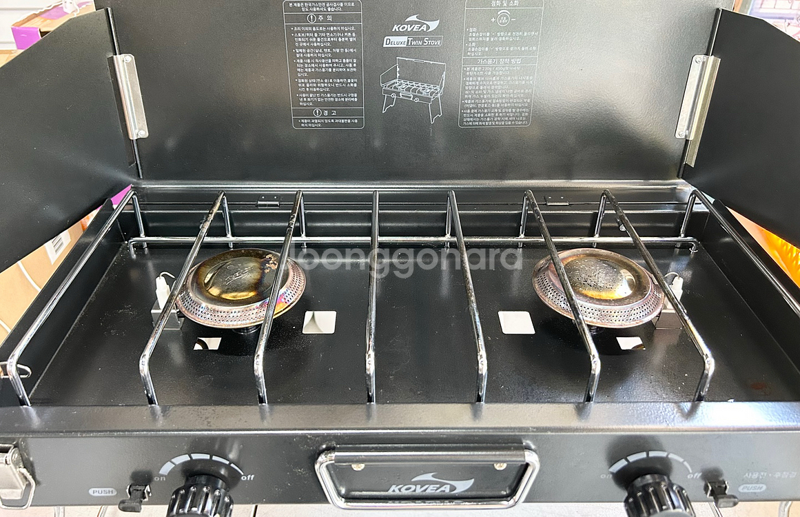 코베아 트윈 버너 투버너 디럭스 스토브--1