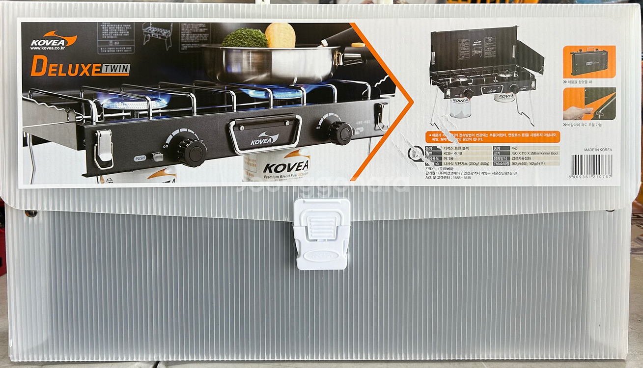 코베아 트윈 버너 투버너 디럭스 스토브--7