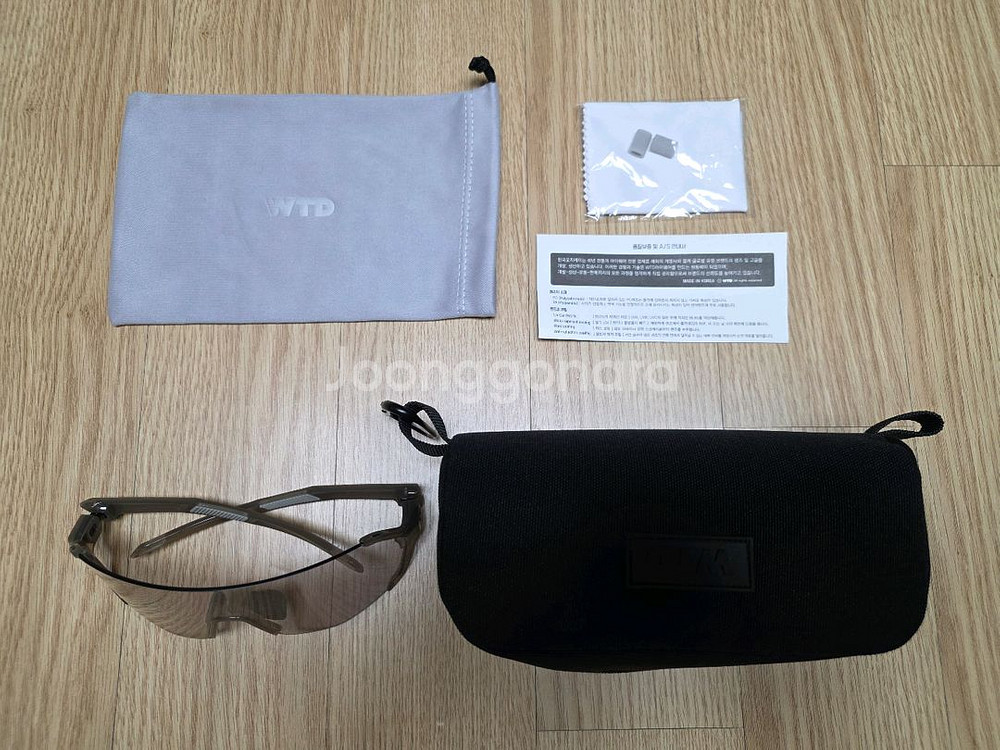 WTD 펜타 카키 스모크변색 고글 선글라스--3