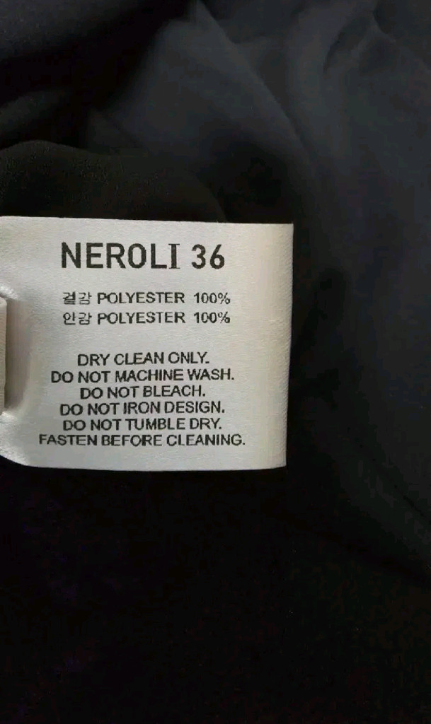 네롤리36 밴딩 플리츠 원피스 - 블랙--16