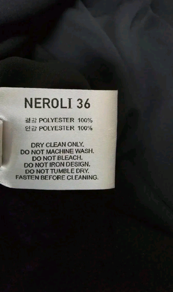 네롤리36 밴딩 플리츠 원피스 - 블랙--7